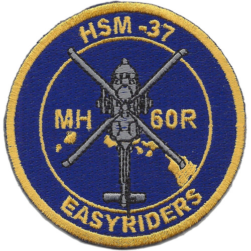HSM-37 Helicopter Maritime Strike Squadron Patch - Version B