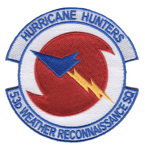 53rd Weather Reconnaissance Squadron Patch - Hook & Loop