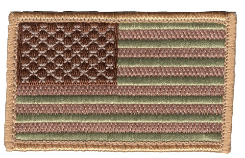 United States Flag Patch - Desert Version
