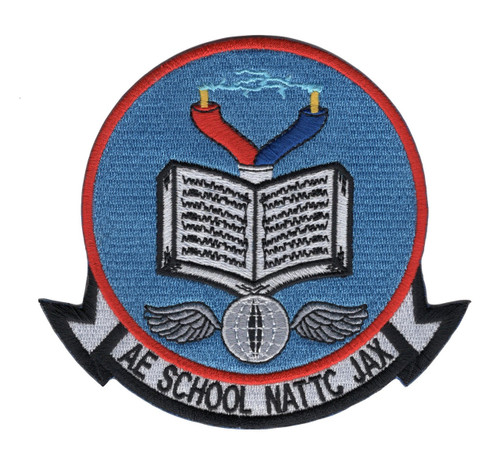 Naval Air Technical Training Center Jacksonville, Florida AE School Patch