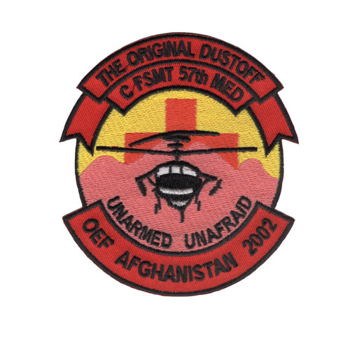 57th Medical C FSMT OEF Afghanistan DUSOFF Patch