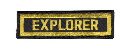 Explorer Law Enforcement 1x4 Patch