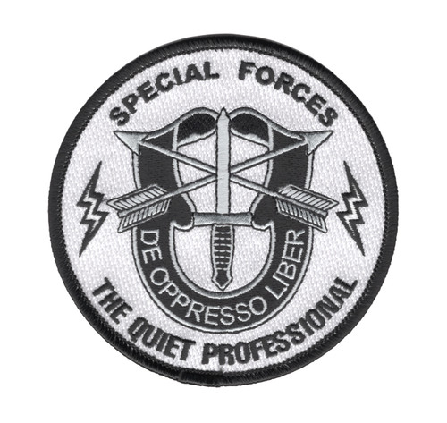 Special Forces The Quiet Professional Patch