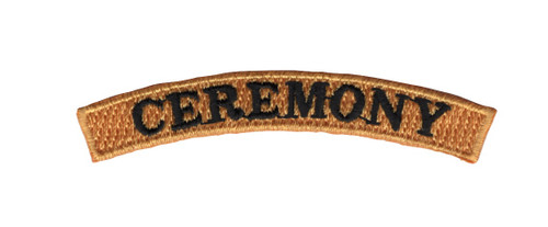 Ceremony Rocker Patch