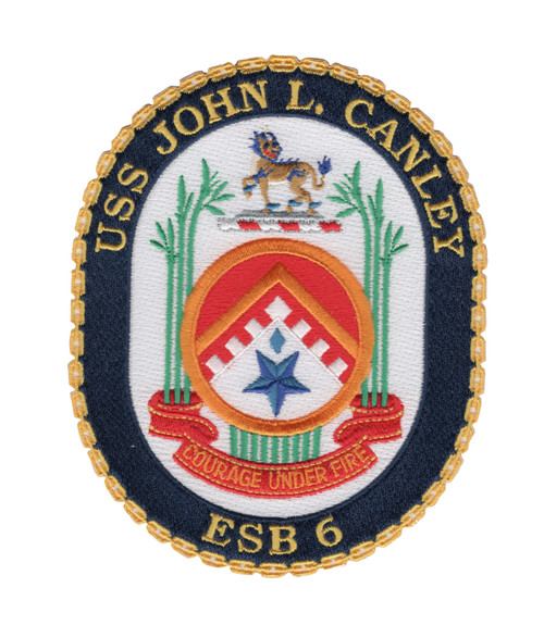 USS John L. Canley ESB-6 Patch