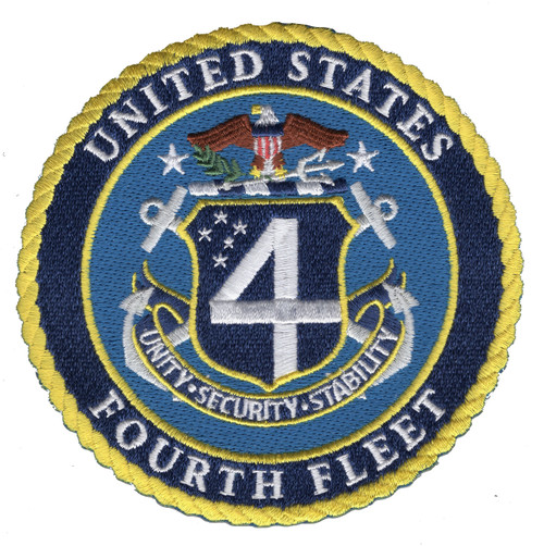 United States Navy Fourth Fleet Patch