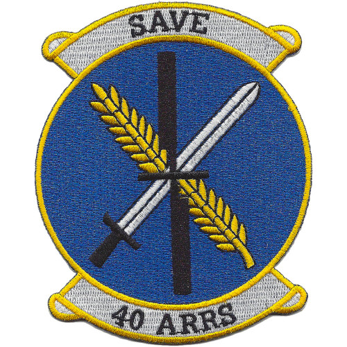 40th Aerospace Rescue & Recovery squadron Patch