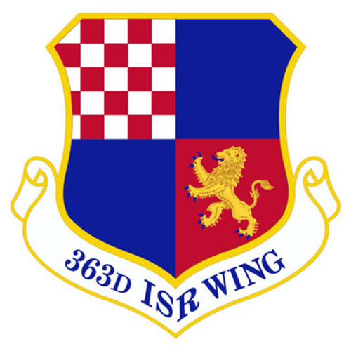 363rd Intelligence Surveillance and Reconnaissance Wing Patch