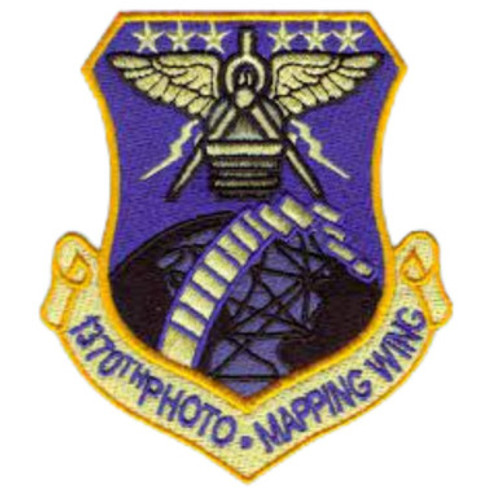 1370th Photographic Mapping Wing Patch