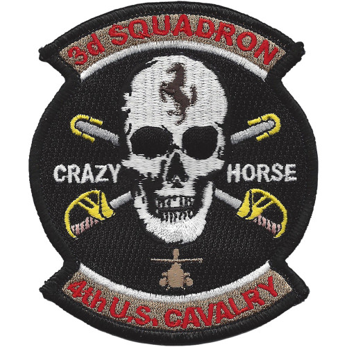 3rd Squadron 4th Aviation Cavalry Regiment Patch