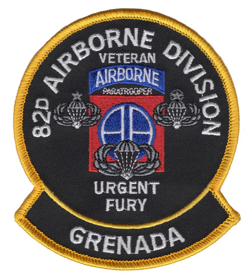 82nd Airborne Division Urgent Fury Grenada Patch