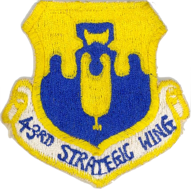 43rd Strategic Wing Patch