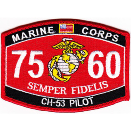 7560 CH-53 Pilot MOS Patch