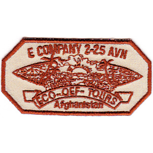 2nd Squadron 25th Aviation Regiment E Company Patch