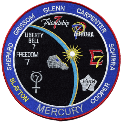 Mercury Commemorative Back Patch