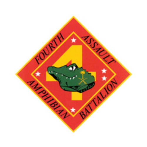 4th Assault Amphibian Battalion USMC Patch