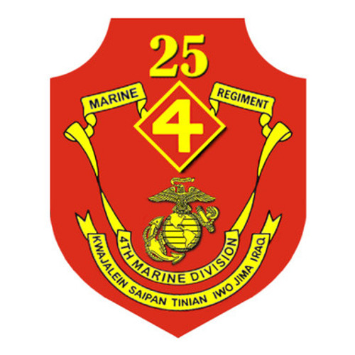 25th Marine Regiment USMC Patch