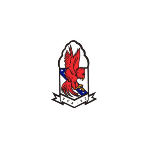 VFA-22 "Fighting Redcocks" US Navy Strike Fighter Squadron Patch