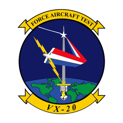 VX-20 "Force" US Navy Air Test and Evaluation Squadron Patch