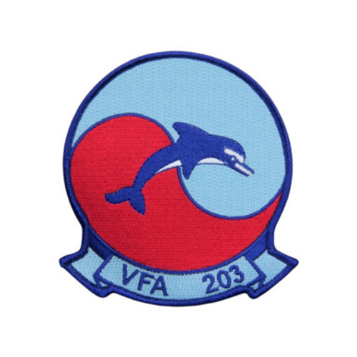 VFA-203 "Blue Dolphins" US Navy Strike Fighter Squadron �Patch
