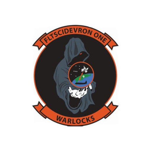 VXS-1 "Warlocks" US Navy Scientific Development Squadron Patch