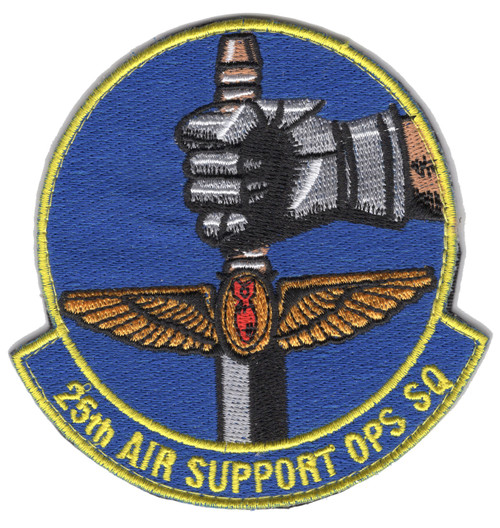 25th Air Support Operations Squadron Patch Hook And Loop