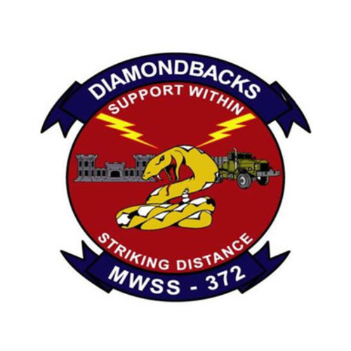 MWSS-372 USMC Diamondbacks Patch
