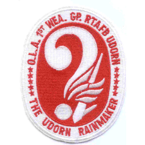 1st Weather Group Ubon Royal Thai Air Force Base Patch