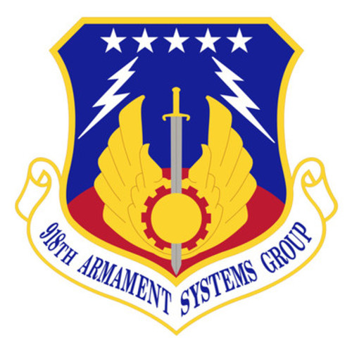 918th Armament Systems Group Patch