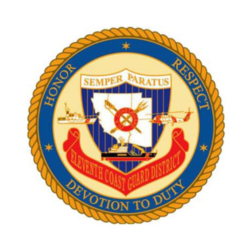 US Coast Guard Eleventh District Patch