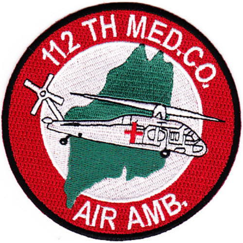 1st Squadron 112th Aviation Medical Company Air Ambulance Patch