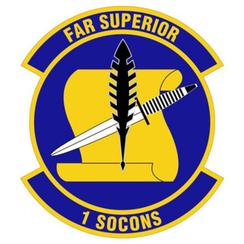 1st Special Operations Contracting Squadron Patch