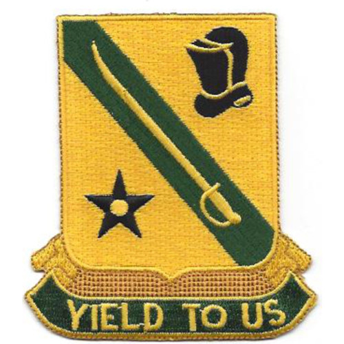 803rd Armor Cavalry Regiment Patch