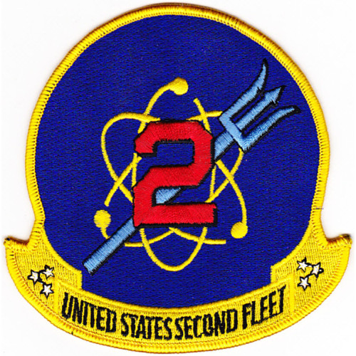 2nd Fleet Patch-Blue FIELD