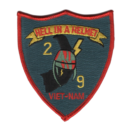 2nd Battalion 9th Marine Patch Vietnam