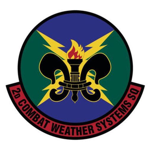 2nd Combat Weather Systems Squadron Patch