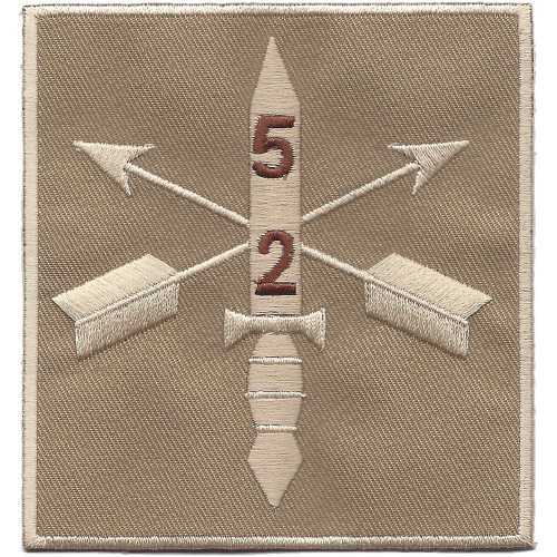 2nd Battalion 5th Special Forces Group Combat Helmet Desert Patch