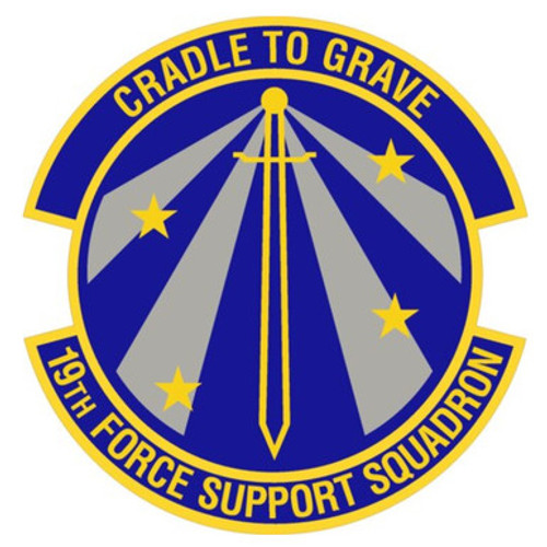 19th Force Support Squadron Patch