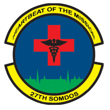 27th Special Operations Healthcare Operations Squadron Patch