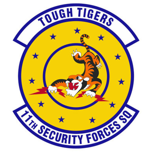 11th Security Forces Squadron Patch
