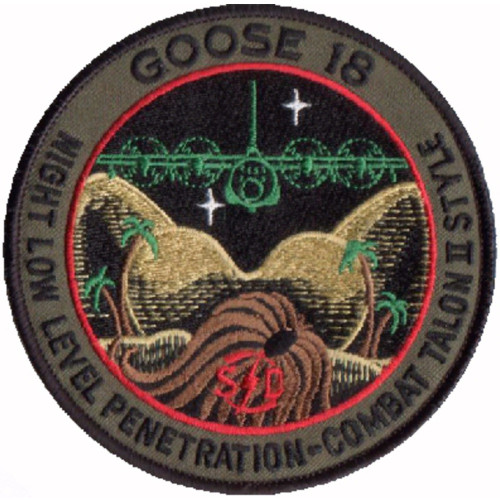 1st SOS Special Operations Squadron Goose 18 Patch