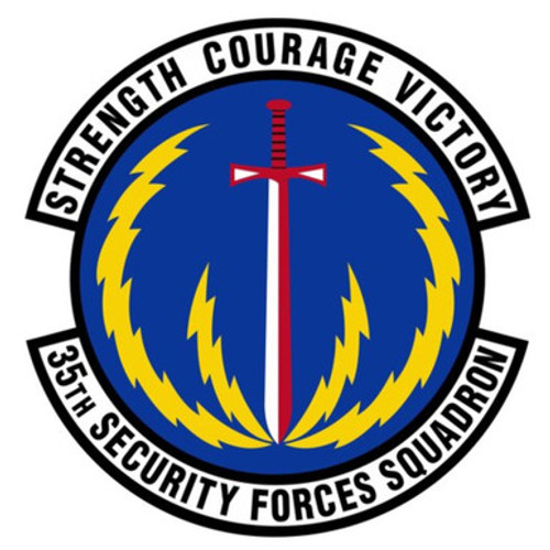 35th Security Forces Squadron Patch