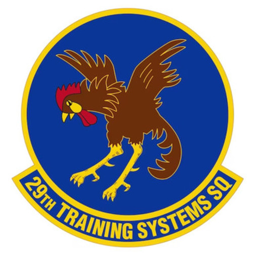 29th Training Systems Squadron Patch