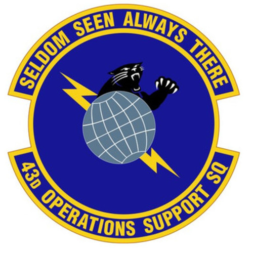 43rd Operations Support Squadron Patch