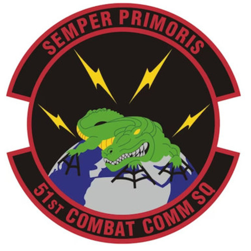 51st Combat Communications Squadron Patch