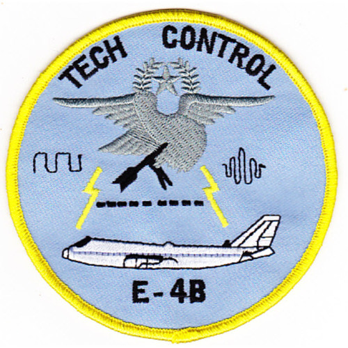 1st Airborne Command And Control Squadron Tech Control E-4B Patch