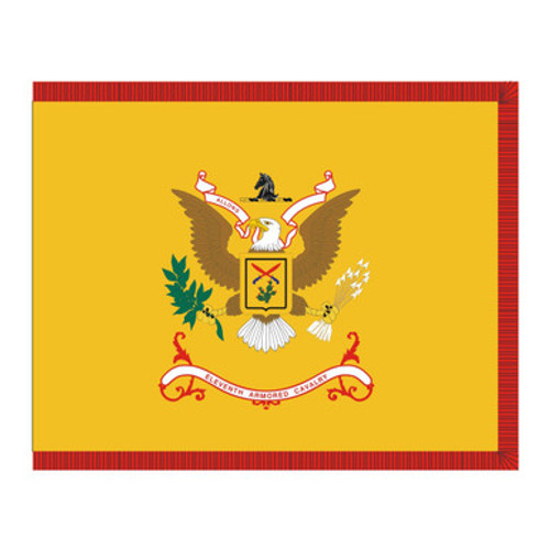Regiments and Separate TOE Battalions Distinguishing Flags and Organizational Colors US Army Patch