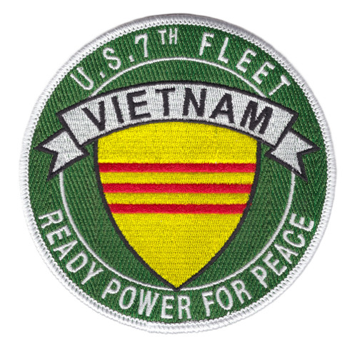 7th Fleet Vietnam Patch Ready Power For Peace