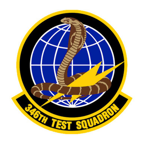 346th Test Squadron Patch