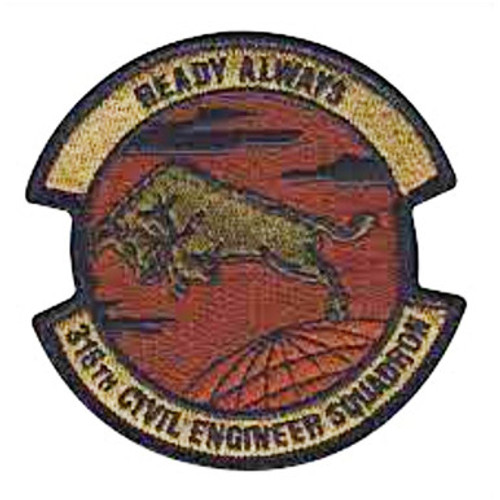 316th Civil Engineer Squadron Patch